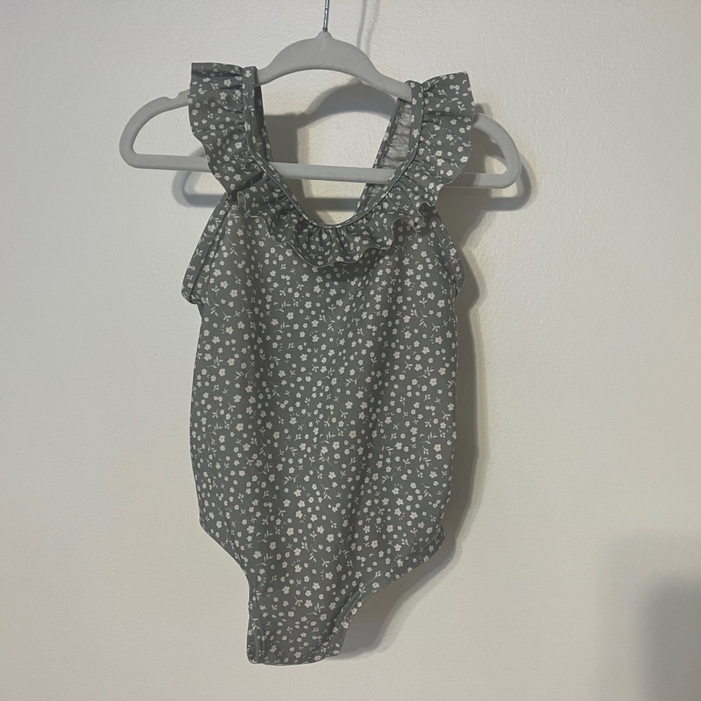 H&M Baby Girl Ruffle One Piece Swimsuit